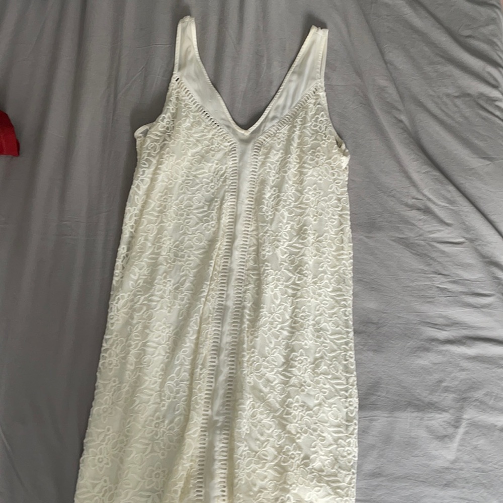 White Abercrombie dress
